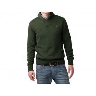 TOMMY HILFIGER SWETER MESKI - SHAWL